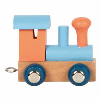 Houten treinletters