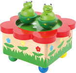 Muziekdoos, dansende kikkers 