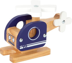 Small foot helikopter van hout