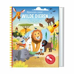 Zaklampboek- Speuren naar wilde dieren 