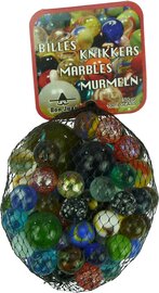 Knikkers 500 gram gesorteerd