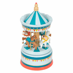 Small Foot speeldoos Houten Muziekdoos Draaimolen