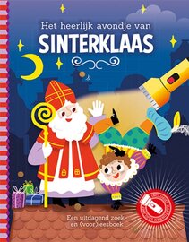 Zaklampboek- Het heerlijk avondje van Sinterklaas