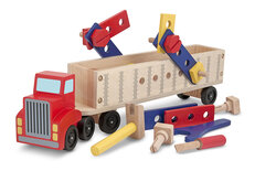 Melissa &amp; Doug vrachtwagen bouw-set