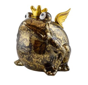 Pomme Pidou spaarpot Freddy black and gold 