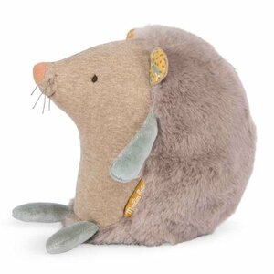 Moulin Roty - Muziek Knuffel Egel, &#039;Trois Petits Lapins&#039;