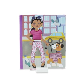 Melissa en Doug, Modeontwerper, houten stofpers
