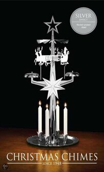Christmaschime  ster zilver