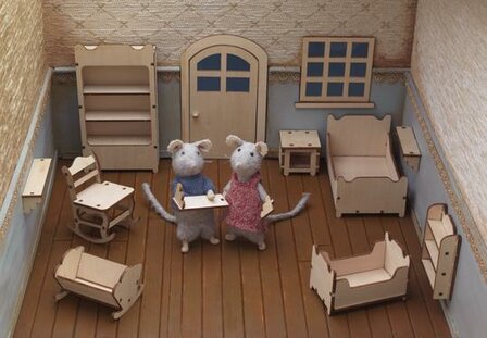 Het Muizenhuis meubelkit  KINDERKAMER