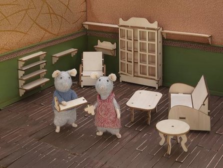 Het Muizenhuis meubelkit  WOONKAMER