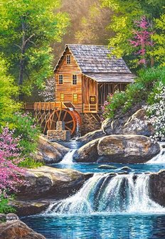Casterland puzzel 1000