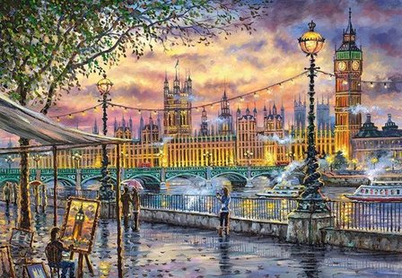 Casterland puzzel 1000