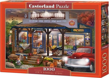 Casterland puzzel 1000