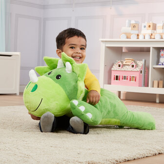 Melissa &amp; Doug, grote knuffel-dinosaurus