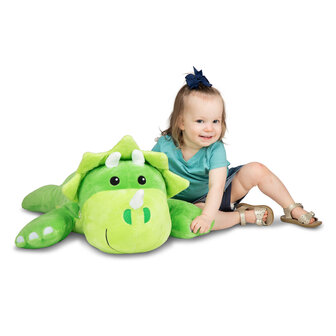 Melissa &amp; Doug, grote knuffel-dinosaurus