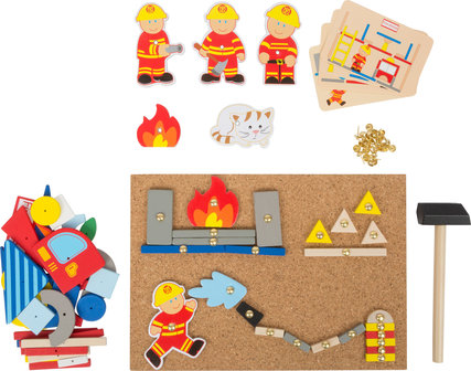 Hamertje tik brandweer