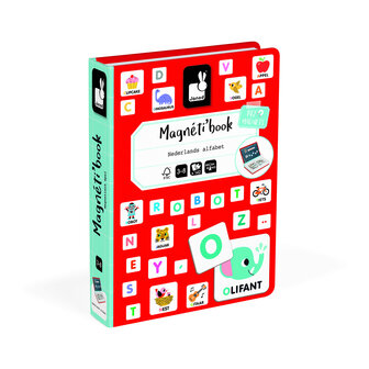 Janod magneetboek Nederlands alfabet
