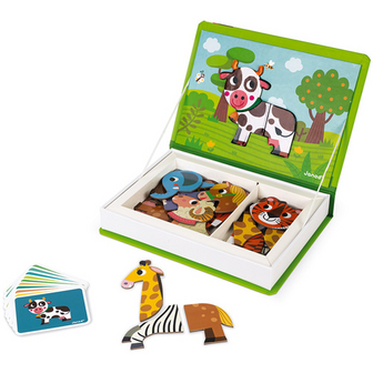 Janod magneetboek dieren