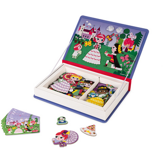 Janod magneetboek prinsessen