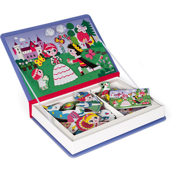 Janod magneetboek prinsessen