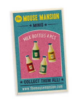 Het Muizenhuis Mini Melkflessen