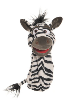 Living puppets Kletsworm Zebra
