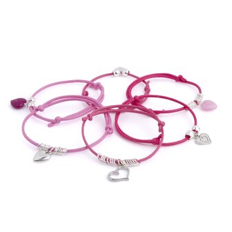 PipKits HEARTS FRIENDSHIP CHARM BRACELET KIT