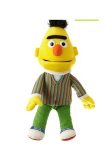 Living Puppets sesamstraat Bert