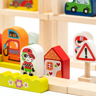 Cubika houten blokken stad (55)