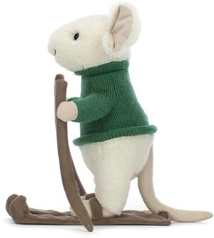 Verbazingwekkend Gevangene huwelijk JellyCat Merry Mouse Skiing - berg & braam-houten-speelgoed