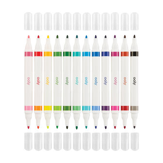 Ooly &ndash; Drawing Duet Double Ended Markers