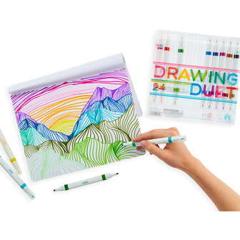 Ooly &ndash; Drawing Duet Double Ended Markers
