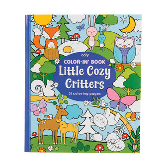 Ooly &ndash; Kleurboek &lsquo;Little Cosy Critters&rsquo;