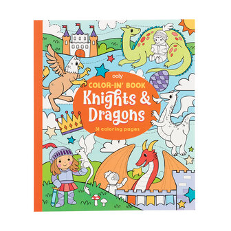 Ooly – Colorin Book – Knights & Dragons