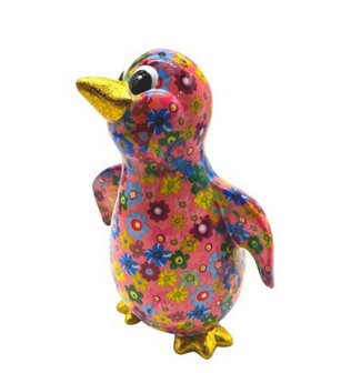 Theseus Extra Controverse Pomme Pidou spaarpot Penguin Paco - berg & braam-houten-speelgoed