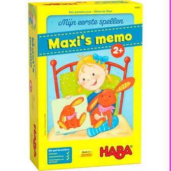 HABA Maxi`s Memo 2+
