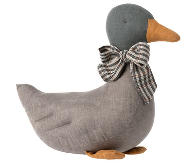Maileg duck grijs kleur