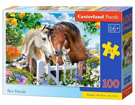 Casterland puzzel Best Friends - 100pcs