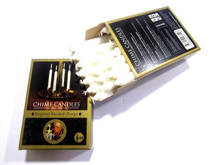 Christmas-chime  kaarsen voor de kandelaar