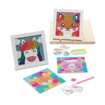 Ooly &ndash; Razzle Dazzle Gem Art Kit &ndash; Friendly Fox