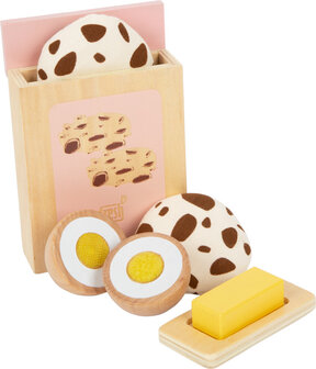 Small foot houten mixer 