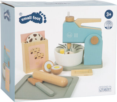 Small foot houten mixer 