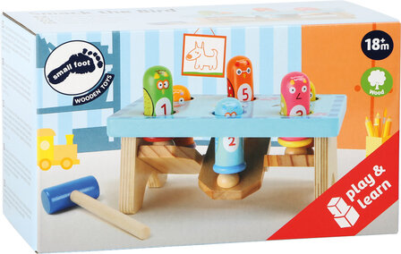 Small foot pop up hamerbank blauw