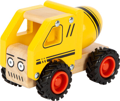Small foot Houten cementwagen