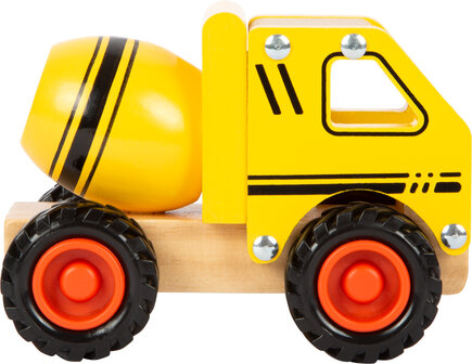 Small foot Houten cementwagen