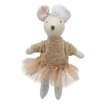 Wilberry Collectables-muis - bronzen jurk