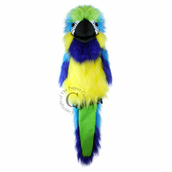 The Puppet Company Blauw-goude ara Handpop