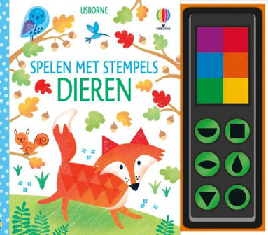 Spelen met stempels-vos