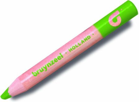 Bruynzeel Kids 6 extra zachte kleurpotloden met slijper