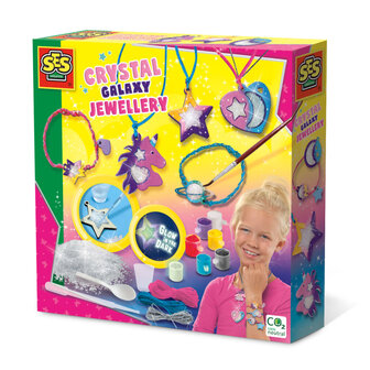 SES Creative Crystal galaxy sieraden